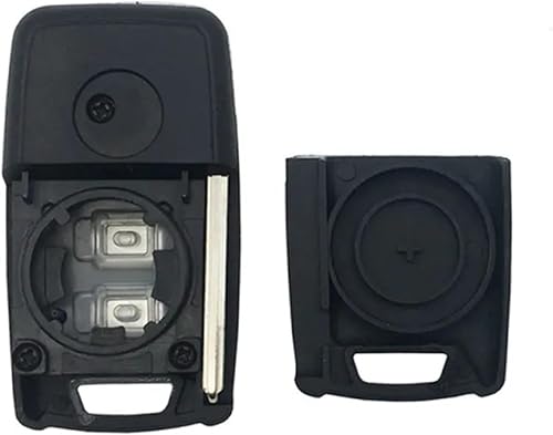 Miniatura 3 de Fundas para llavero de coche para SsangYong Korando Actyon C200 20162017, 3 botones plegables para llave de coche