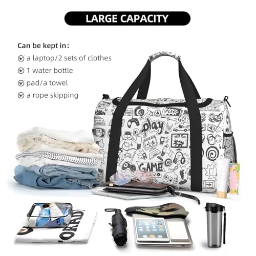 Sac pour articles personnels noir pour éviter les suppléments bagage - 5