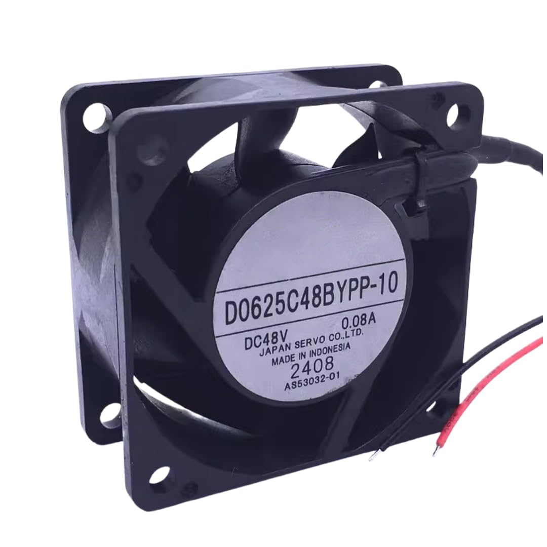 CZVJUKBYP D0625C48BYPP-10 DC48V 0.08A 6025 Cooling Fan 60x60x25MM