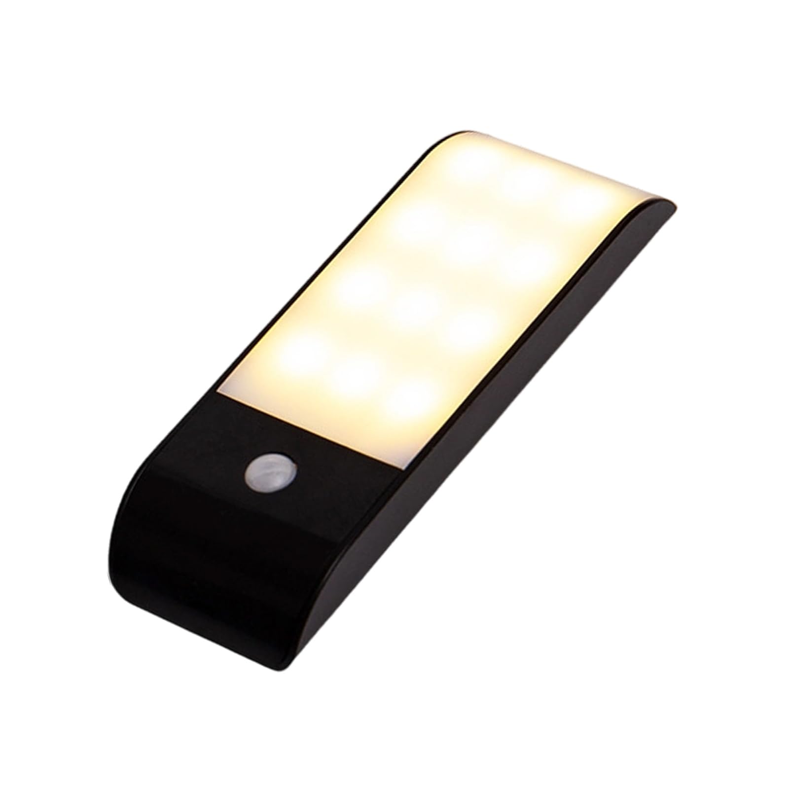 FROMCEO Motion Sensors LED Night Light with Mount & Auto Dimming Motion Activated Lamp for Hallway USB Rechargeable Wall Night Light