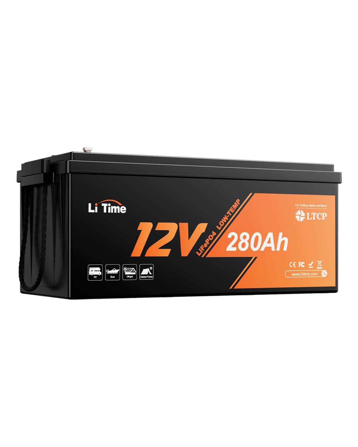 12V 100Ah Mini LiFePO4 Aufbaubatterie