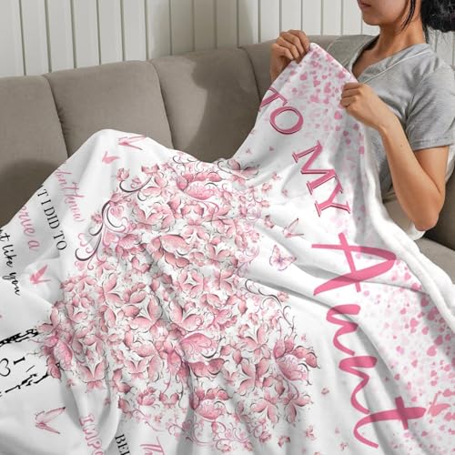 Auntblanketauntgiftsfromniecenephewbirthdaygiftsforauntuniquepinksoftwomenthrowblanketgiftsformothersdaychristmaswarmplushflannelfleeceblankets60x50tomybestaunt Urban Country Home Decor Aunt blanket aunt gifts from niece nephew birthday gifts for aunt unique pink soft women throw blanket gifts for mothers day christmas warm plush flannel fleece blankets 60×50 to my best aunt urban country home decor
