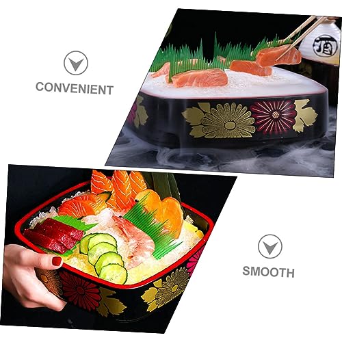 Juego de Platos Japoneses Para Sushi de Plástico miniatura 3