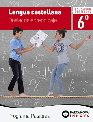 Portada de Palabras 6º Educacion Primaria Lengua Castellana. Dosier Cast Ed 2019