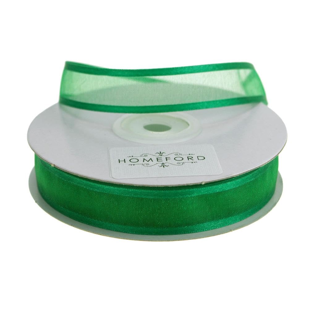 Amazon.com: Homeford Satin-Edge Sheer Organza Ribbon, 5/8