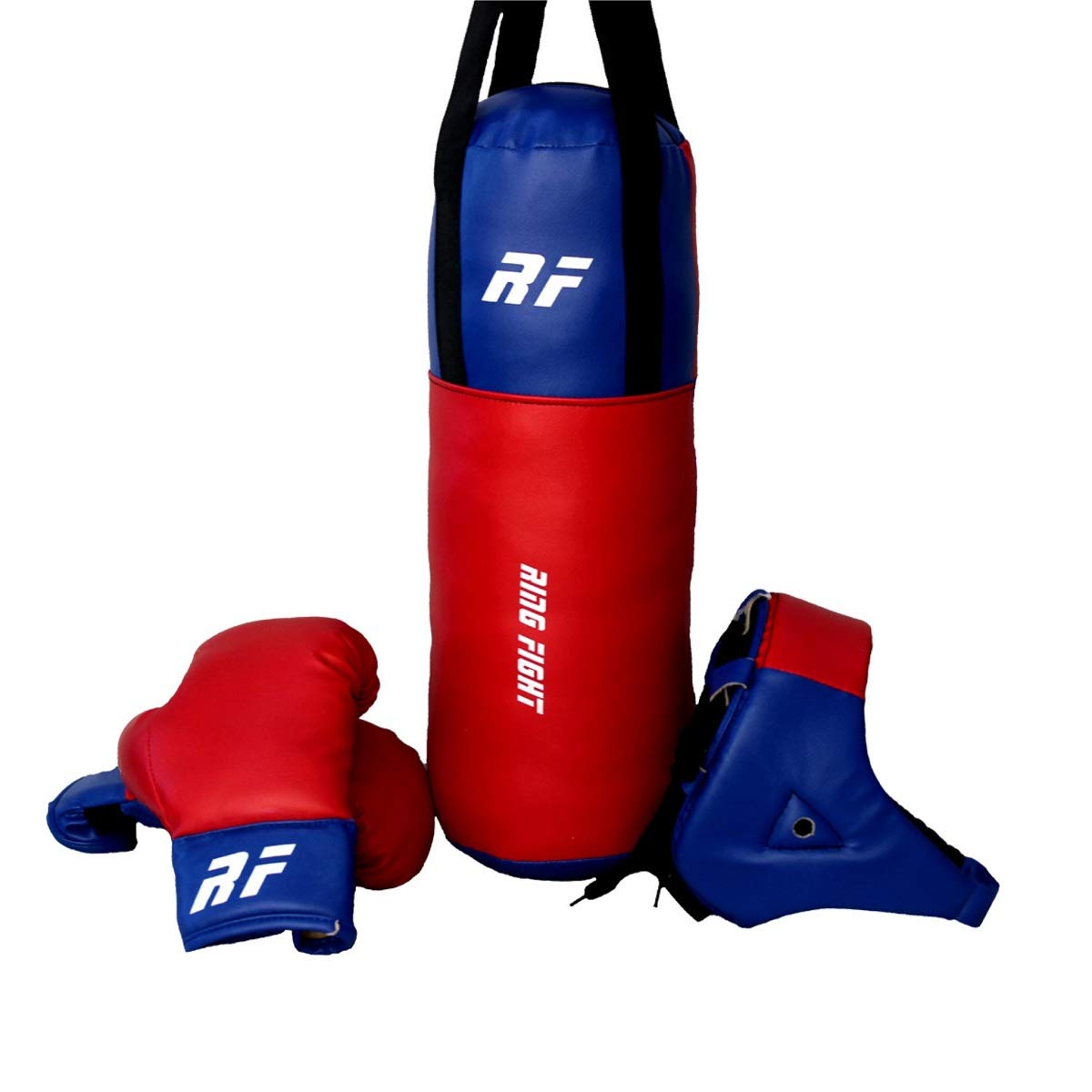 Ceela Sports Kids Ring Fight Synthetic Leather Boxing Set (Blue/Red, 2-6 Year Old) (B07SVYZT3T) Amazon Price History, Amazon Price Tracker