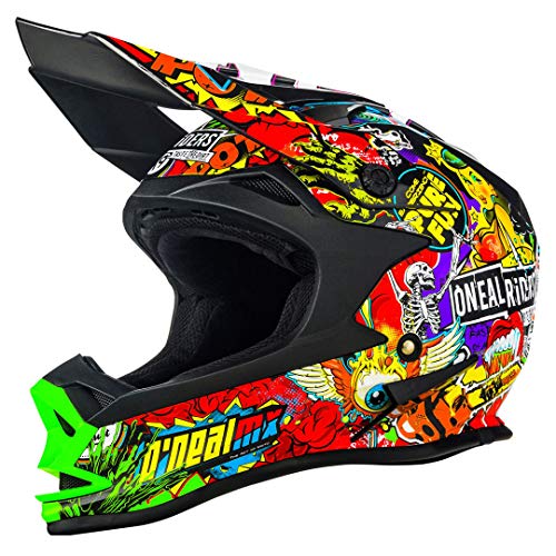 0583C-404 - Oneal 7 Series EVO Crank Motocross Helmet L Black Multi