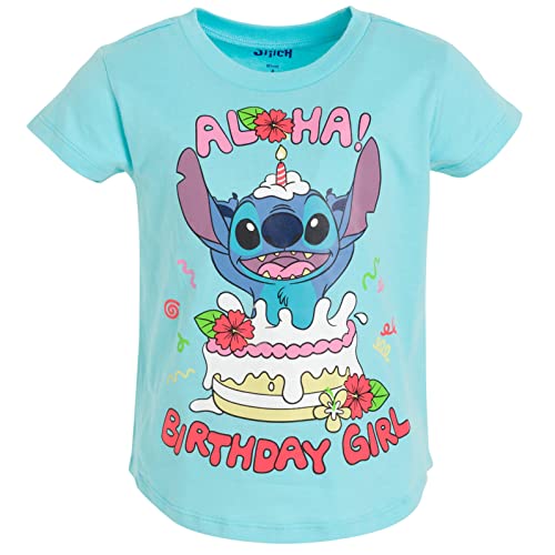 Disney Junior Birthday Girls T-Shirt Toddler to Big Kid Sizes (2T - 14-16)
