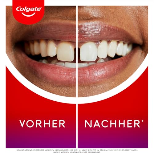 Colgate Zahnpasta Max White Ultimate Radiance 75ml - Weißere Zähne, entfernt Verfärbungen – Bild 5