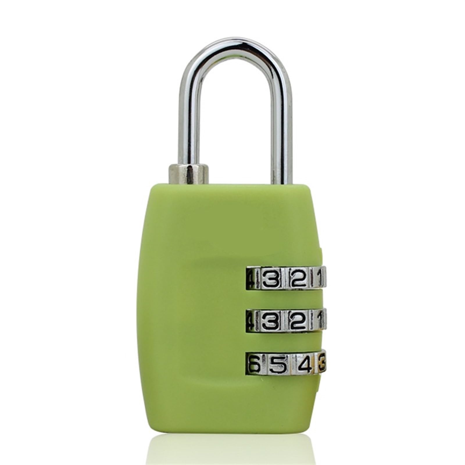 Combination Padlock Locks Smart 3 Position Resettable Combination Lock for Travel Luggage Suitcase Anti-Theft Code Padlock Password
