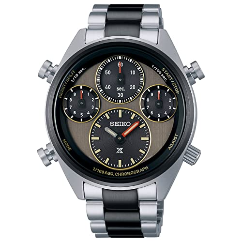 SEIKO SBER005 [PROSPEX SPEEDTIMER World Athletics Budapest 23 Commemorative Limited Edition Solar Chronograph Metal Band Men's] Watch Japan Import July 2023 Model