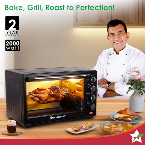 Image of Wonderchef OTG | 60L OTG | Bake Breads and Cakes | 2 Year Warranty