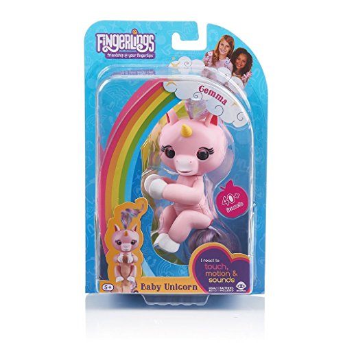 Preisvergleich Produktbild Fingerlings Unicorno Gemma Wowwee Rosa