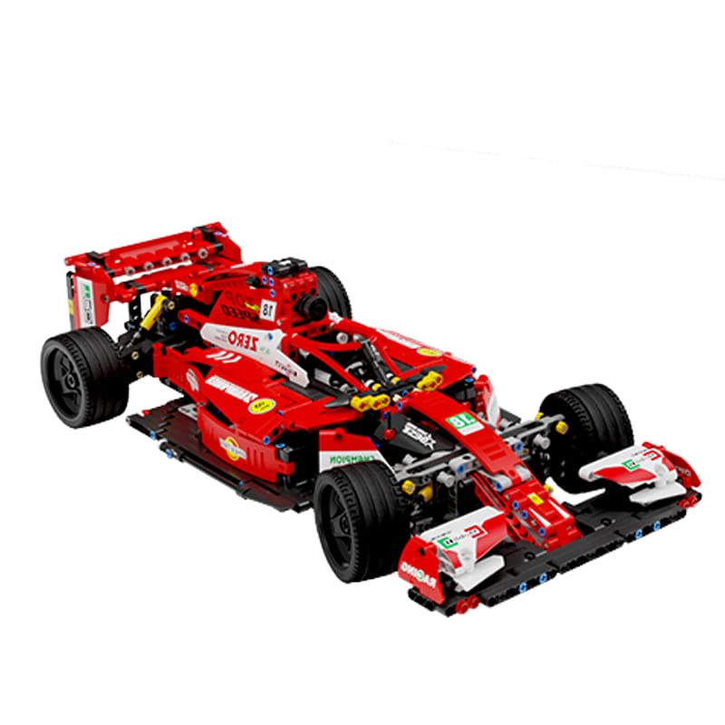 Reobrix TAIGAOLE T2018 Technik F1 Rennwagen Modellauto Bausatz im Maßstab 1:10, Supersportwagen, Modellbausatz…