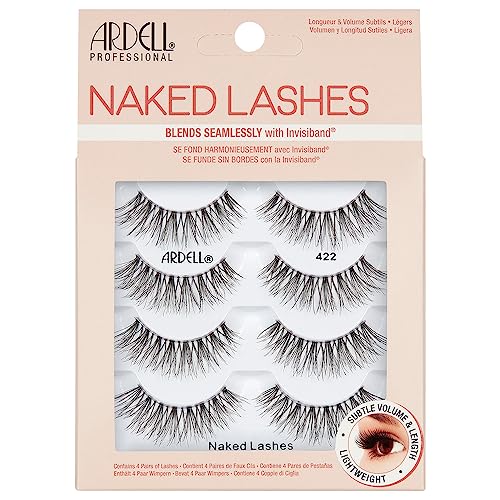 Ardell Naked Lashes 422 Multipack, Natural-Looking and Lightweigh...