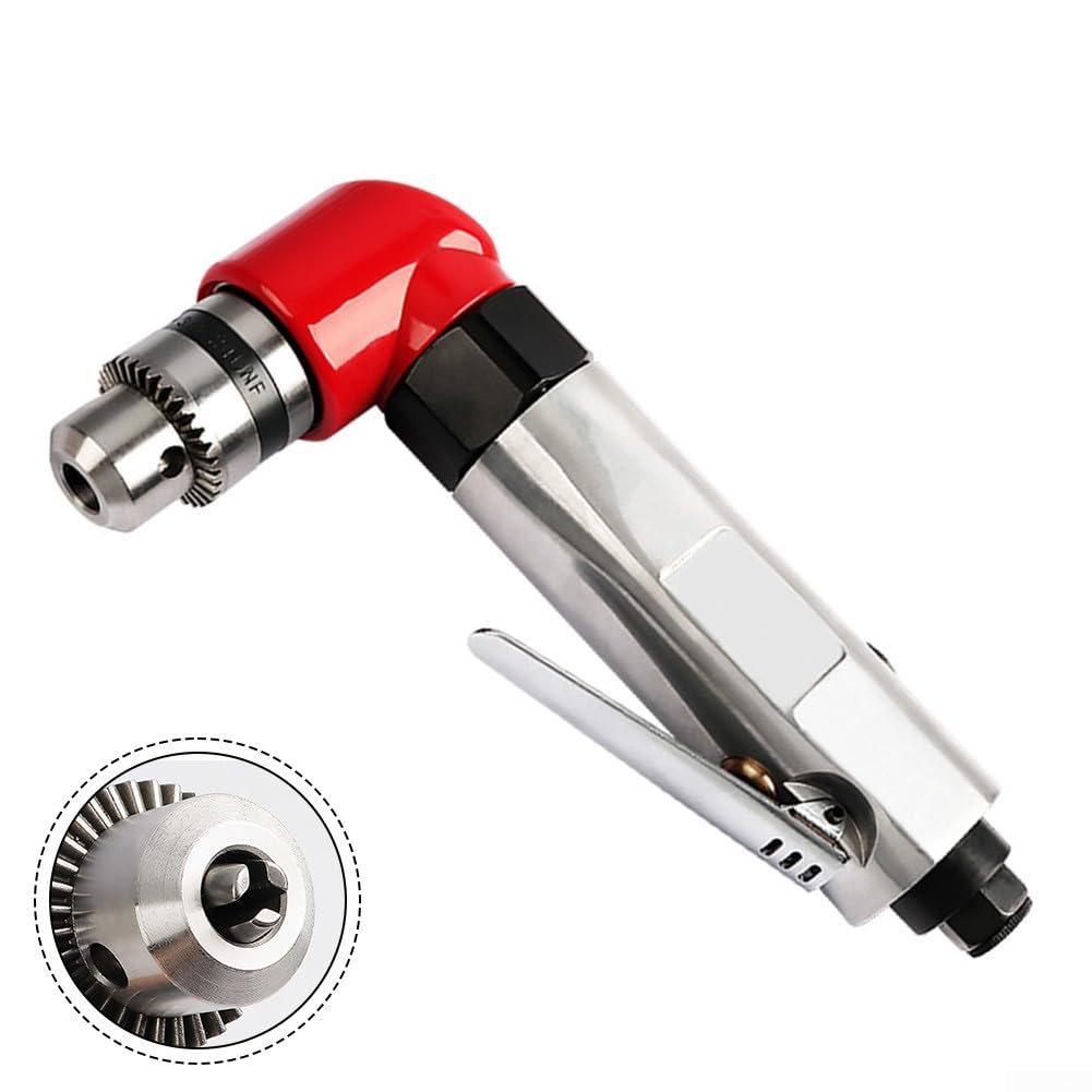 Trapano pneumatico ad angolo retto in lega 1800RPM per spazi ristretti