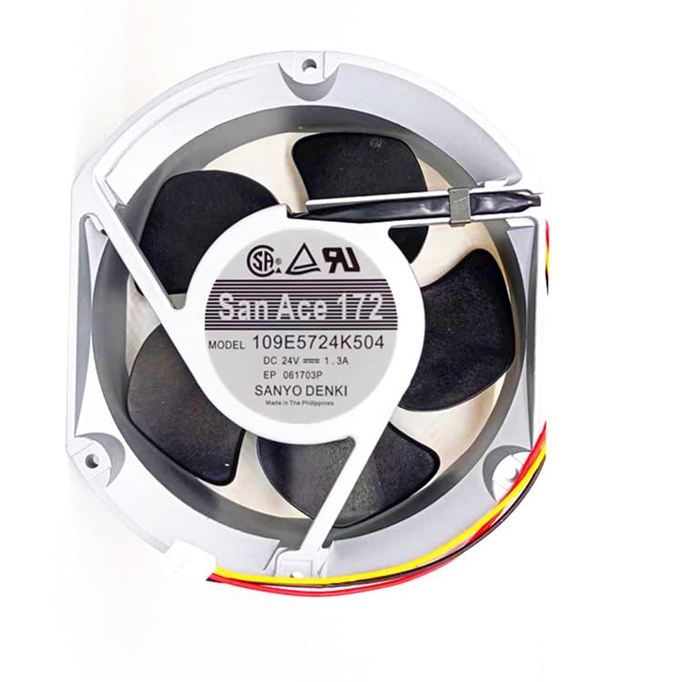 NZNYDNL 109E5724K504 17251 24V 1.3A 17cm 3P Inverter Cooling Fan