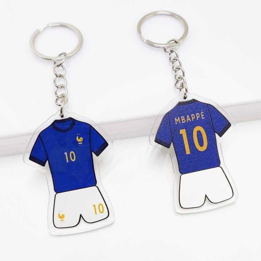 Amazon.co.jp: キーリング キーホルダー エムバペ選手 ワールドカップ