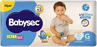 Fralda Babysec Galinha Pintadinha Ultrasec G 60 Und