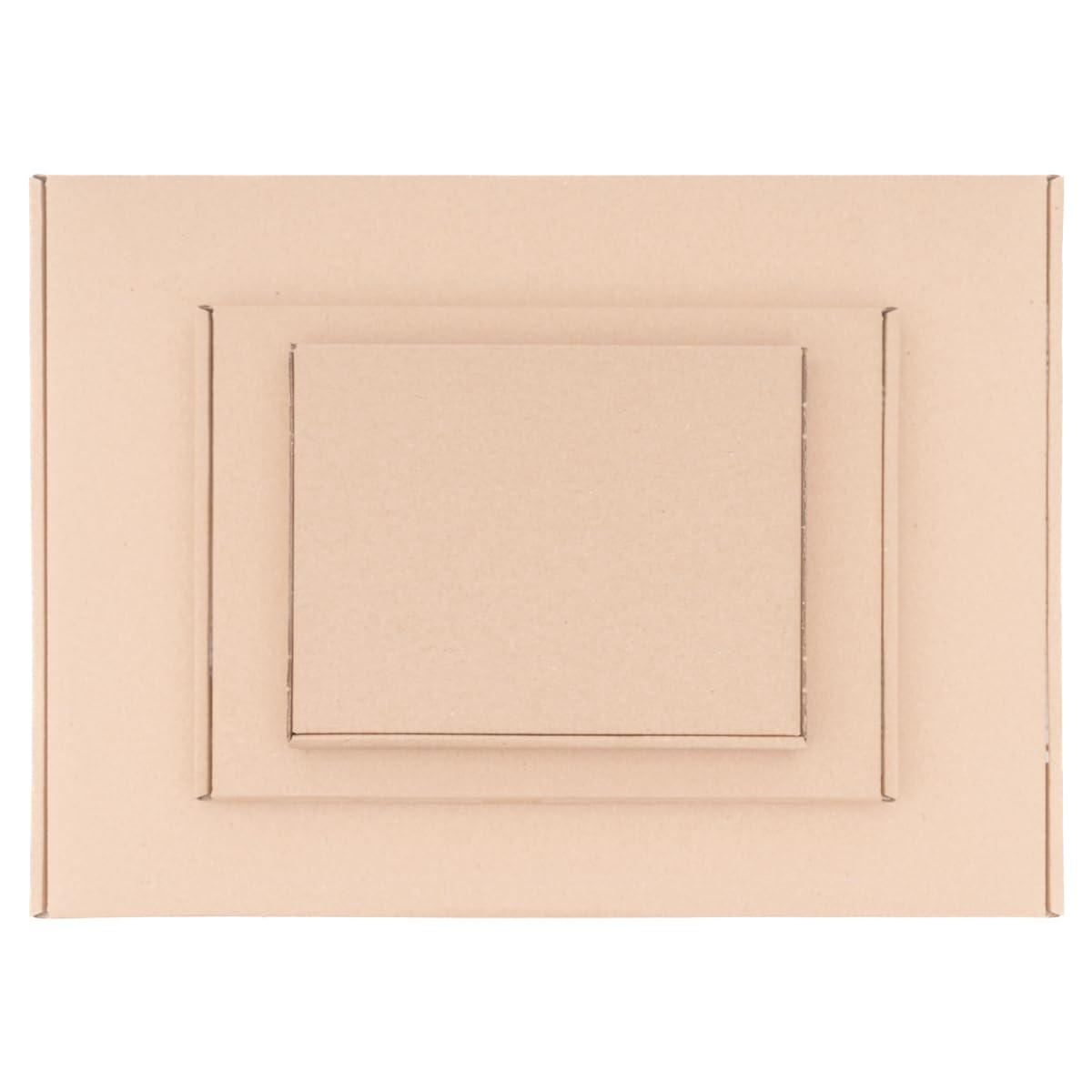 100 boîtes carton extra-plates 16,5 x 12,5 x 2 cm brun - GB 0 - verpacking