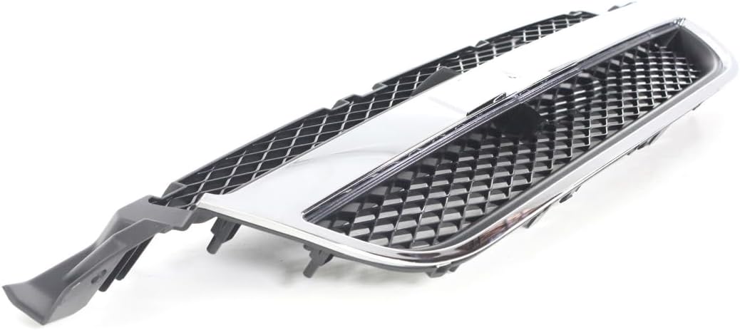 Compatible with AVEO 07-11 GRILLE, Textured Black Shell and Insert, Sedan