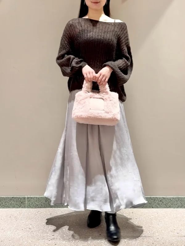 Amazon.co.jp: キッドモヘヤニットセットワンピース SWNO245014DGRY0