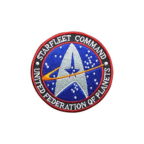LipaLipaNa Star Trek Patch Individualität Patch gestickter Film Eisen auf annähen Patches Applique Souvenir Zubehör