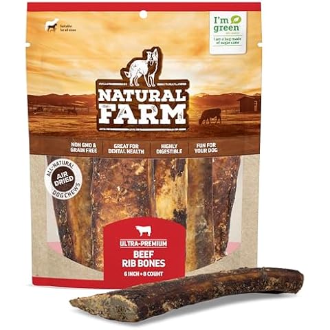 Natural Farm Rib Bones for Dogs Cover