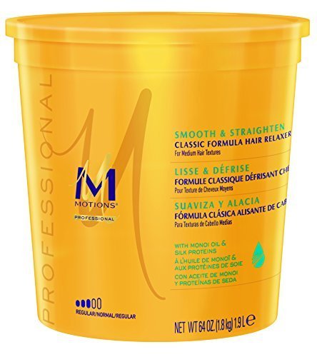 Motions Professional Smooth & Straighten Hair Relaxer - Regular 64 oz. (Pack of 2)