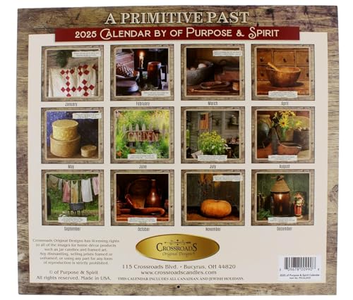 Crossroads-12-A-Primitive-Past-2025-Large-Monthly-Wall-Calendar-by-Of-Purpose-Spirit-with-Rustic-Country-Farmhouse-Theme-Pictures Crossroads 12 A Primitive Past 2025 Large Monthly Wall Calendar by Of Purpose Spirit with Rustic Country Farmhouse Theme Pictures