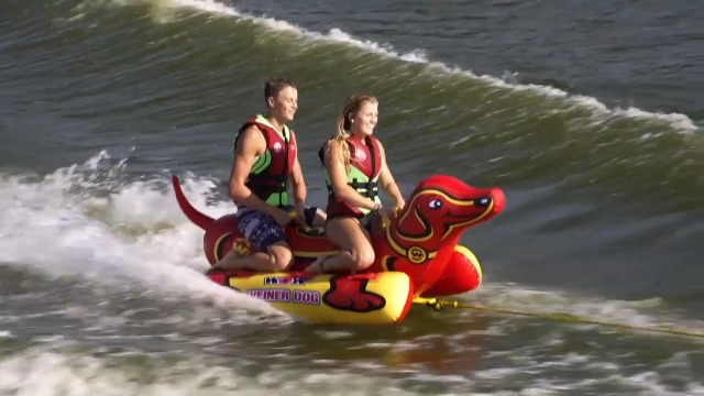Amazon.com : Wow Sports Weiner Dog Towable Tube for Boating