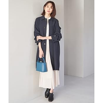 ③RopePicnicロペピクニック　リバティ　未使用　タグ付　スプリングコート ROPE' PICNIC トレンチコート コート UVカット/ノーカラー
