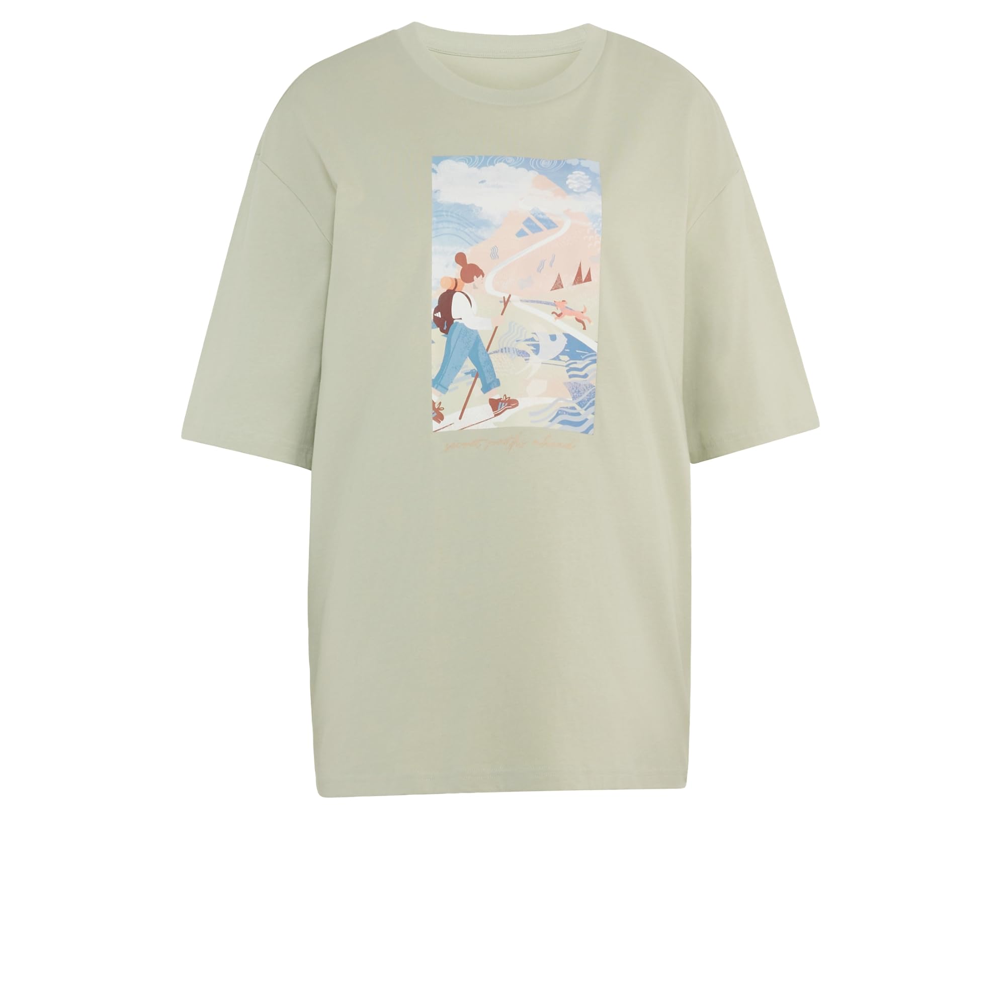 adidas Women's Terrex Secret Paths Ahead T-Shirt, Grafik
