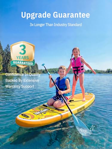 Image of Niphean Inflatable Paddle Board with Accessories 10'6'' /7'6''Stable SUP