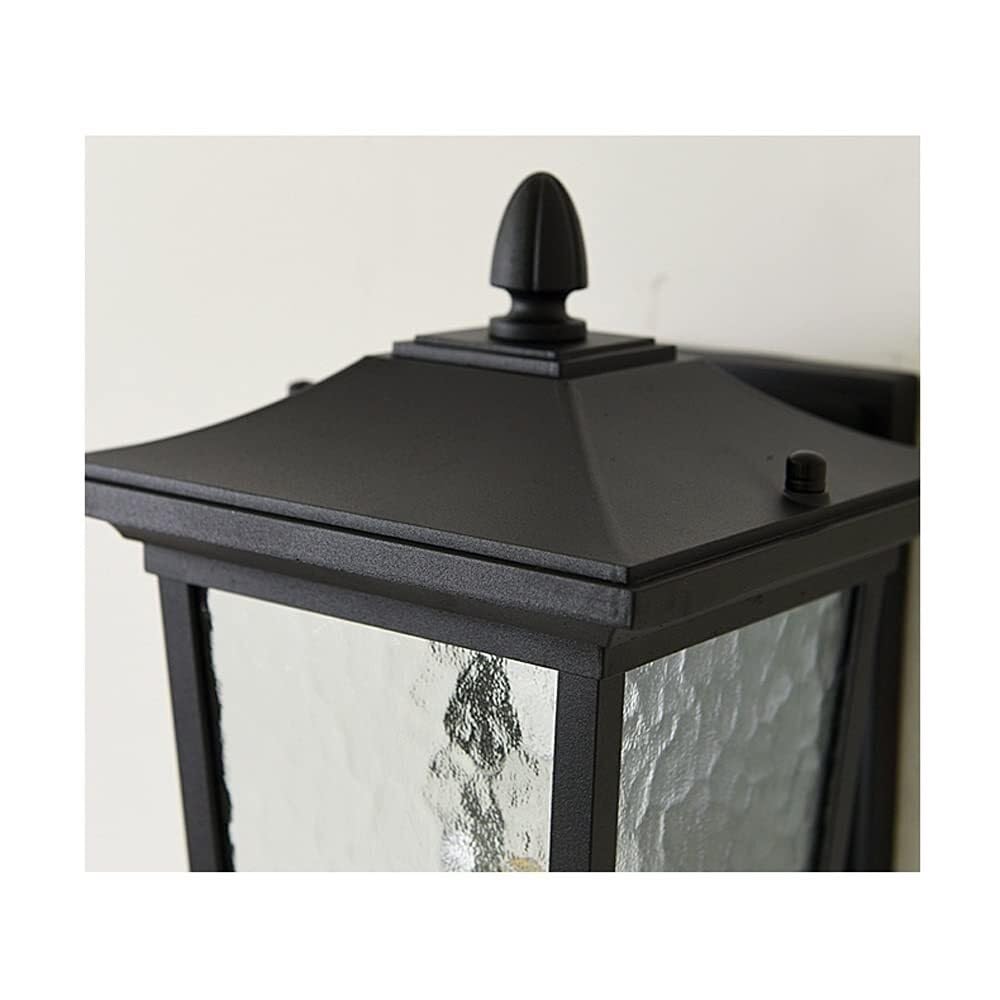 Lampa Ogrodowa,Lampy Wodoodporna Zewnętrzna Lampa Ścienna Aluminiowa Zewnętrzna Lampa Ścienna E27 Ogrodowa Lampa Ścienna Na Balkon, Ścieżkę, Podwórko, Patio Oprawa Ogrodowa(A)