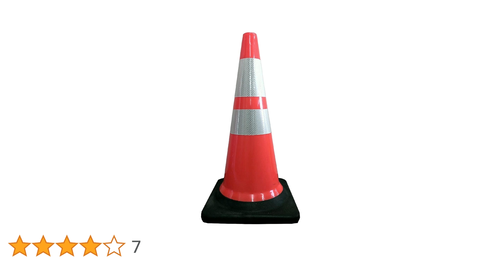 Amazon | 【PVCソフトスマートコーン 赤/白】H700×W355×T355(mm