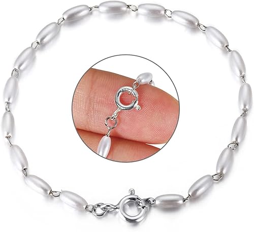 Miniatura 6 de 40 piezas de anillo de resorte abierto de 0.236 pulgadas de diámetro, cierres redondos, cierre de pulsera, cierre de joyería, hallazgos de