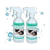 2x500ml Spezialreiniger für Fensterrahmen aus Kunststoff und Aluminium – Langanhaltender Schutz & einfache Anwendung