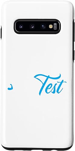 Galaxy S10 Only Test Funny bodybuilder Tren Gym Workout Anabolic Mirin Case