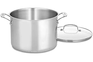 Cuisinart Chef's Classic 10-Quart Stockpot with Glass Cover