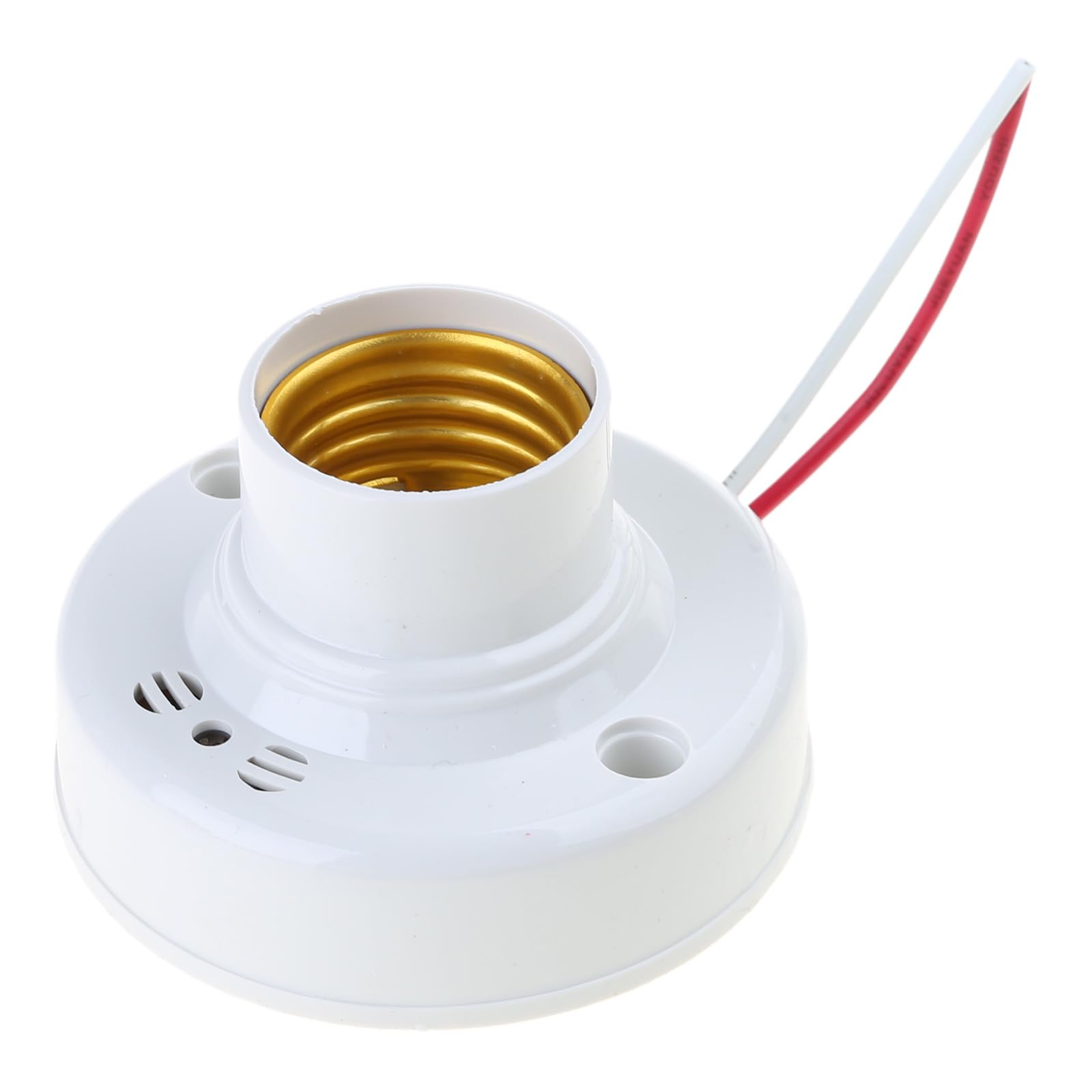 XEGZLH Voice Controlled Lamp Base Delay Switches LED Bulb Holder Stand E27 Screw Light Socket Adapters Mount