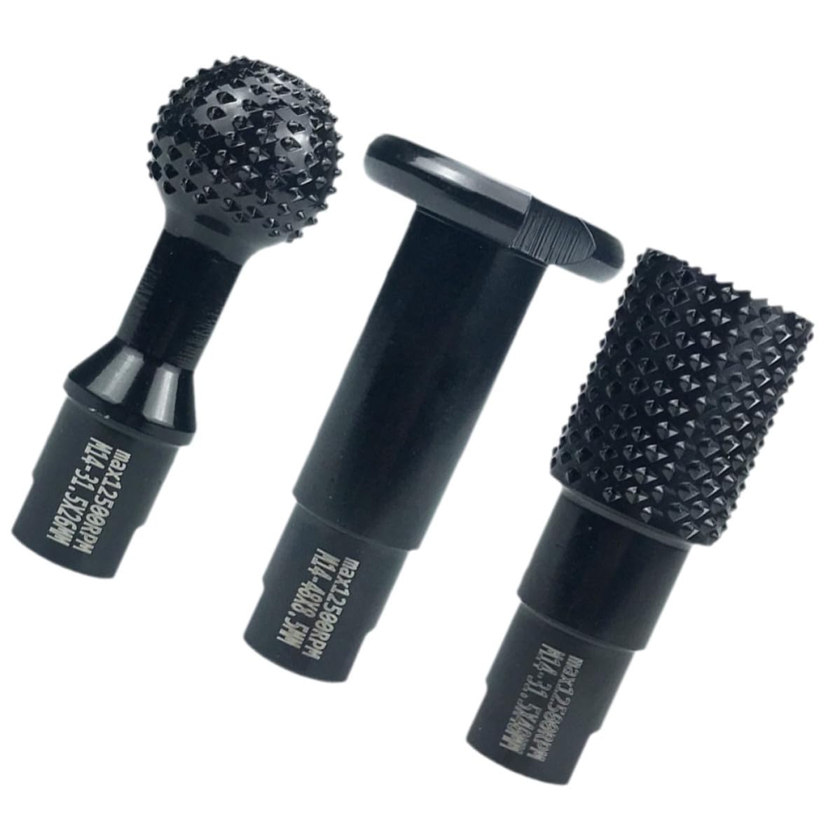 Set Fresa per Intaglio Angolare M14 in Acciaio 45 per Smerigliatrice