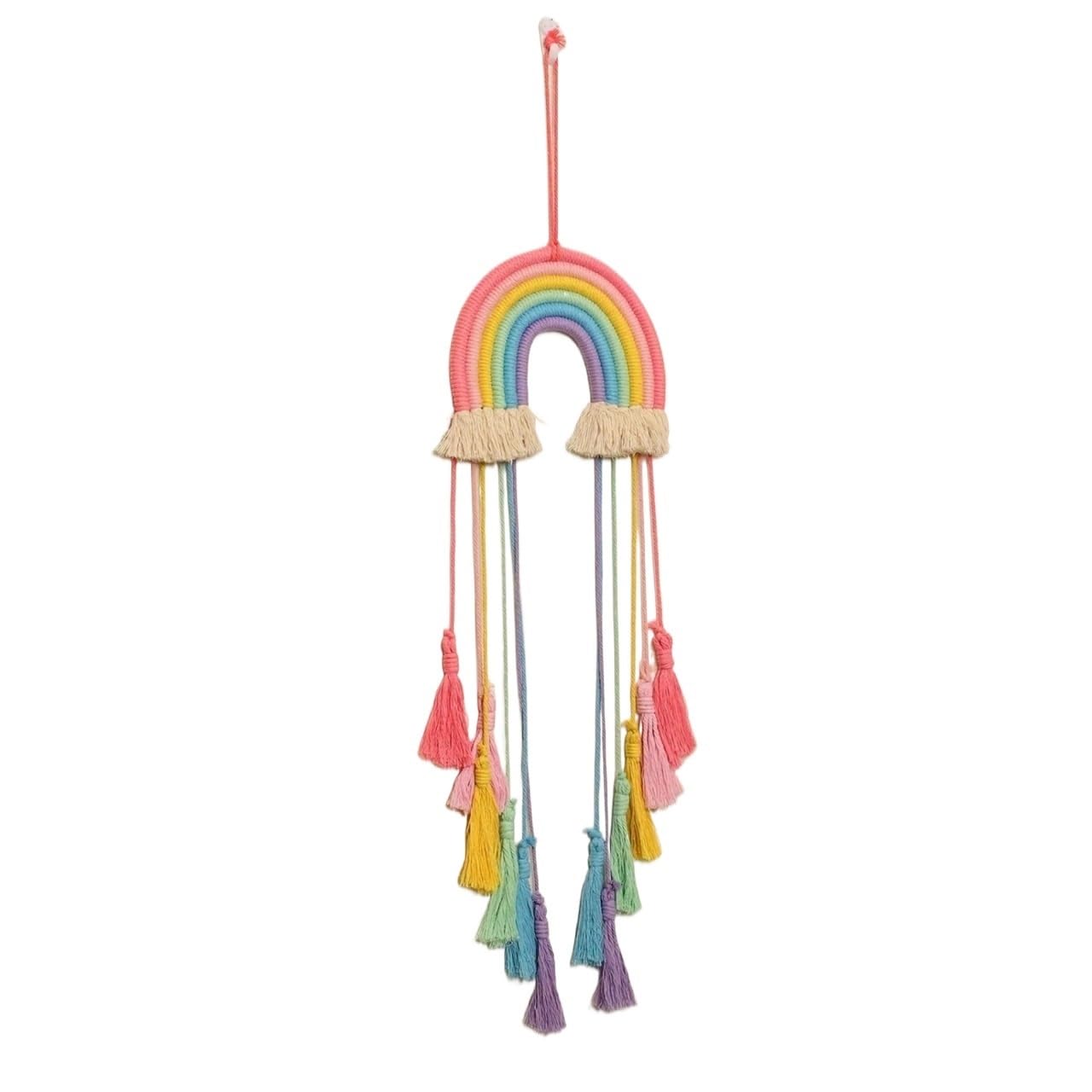 Tapestry 1PC Handwoven Wall Hanging With Vibrant Tassels Decor For Any Room