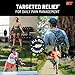 KT Tape, Pro Synthetic Kinesiology Athletic Tape, 20 Count, 10” Precut Strips, Jet Black