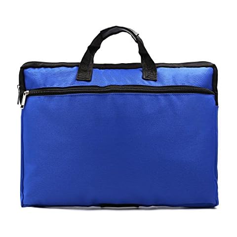 Zhi Jin Royal Blue A4 Document Bag Cover