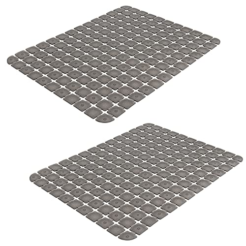 2 Pcs Kitchen Sink Mats, OTHWAY PVC Sink Mat Protector For Stainless Steel & Porcelain Sink, 16
