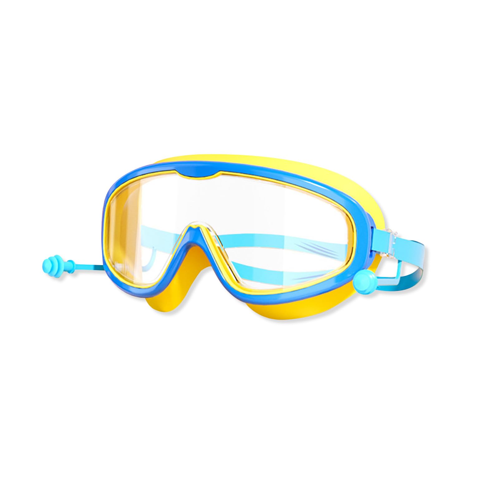 JISJDFDTH] 快適なシリコン調整可能なスイムグラス子供アンチフォグUV