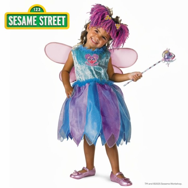 Disfraz Deluxe para Bebé Abby Cadabby de Plaza Sésamo miniatura 2