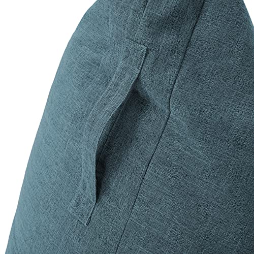 Lumaland Gaming Sitzsack & Bodenkissen | XXL Beanbag in Triangle Form | 150x100x100cm & 370l Volumen | Waschbarer… – Bild 6