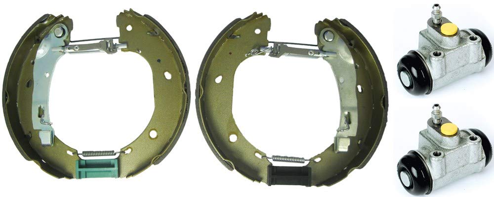 BREMBO K 23 057 Zestaw do hamulców hamulce bębnowe z dźwignią hamulca pomocniczego tył